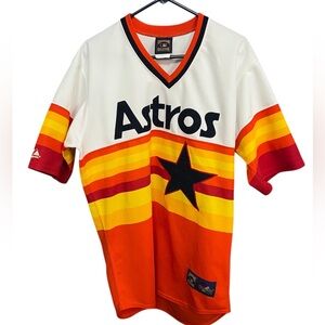 🌈 Houston Astros “Tequila Sunrise” Vintage Rainbow Jersey 🌈